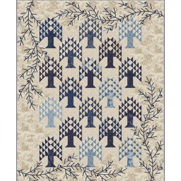 Idee Ago & Filo | Cartamodello Quilt Blue Spruce