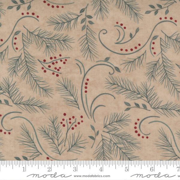 Tessuto Warm Winter Wishes Holly Taylor Moda Fabrics