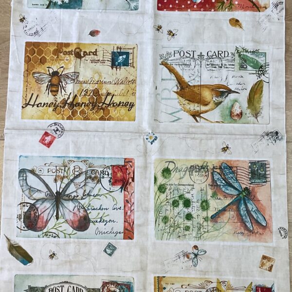Idee Ago & Filo | Pannello Postcard Garden