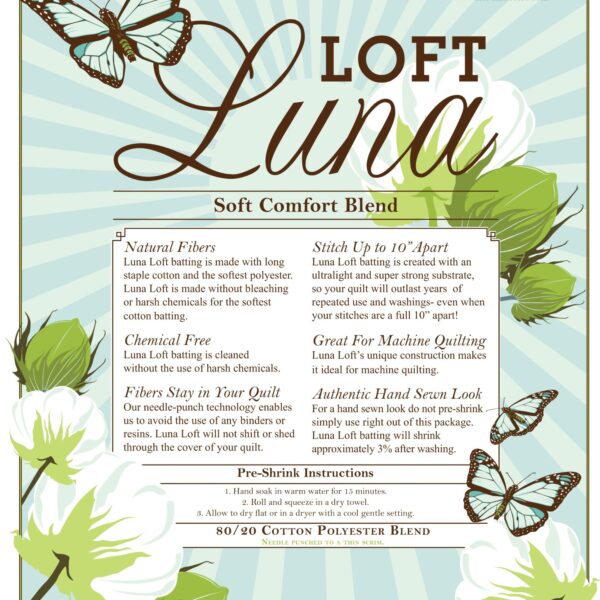Idee Ago & Filo | Imbottitura Luna Loft 80/20