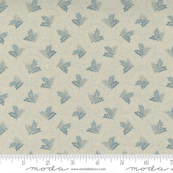 Tessuto Regency Somerset White Grey Blue