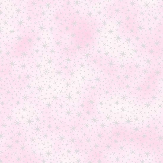 Idee Ago & Filo | Tessuto Tiny Stardust Pink Rosa