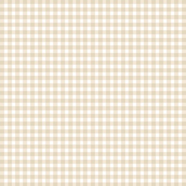Idee Ago & Filo | Tessuto Classic Check Almond