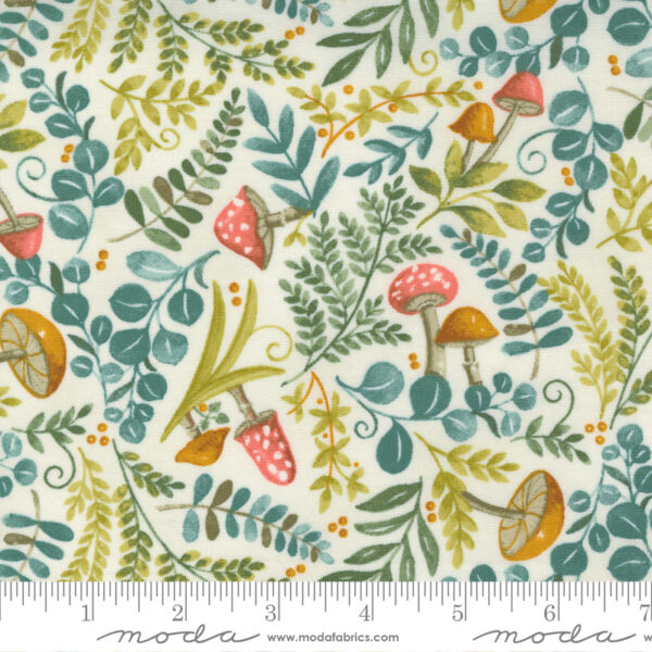 Idee Ago & Filo | Tessuto Patchwork Effies Woods Cloud