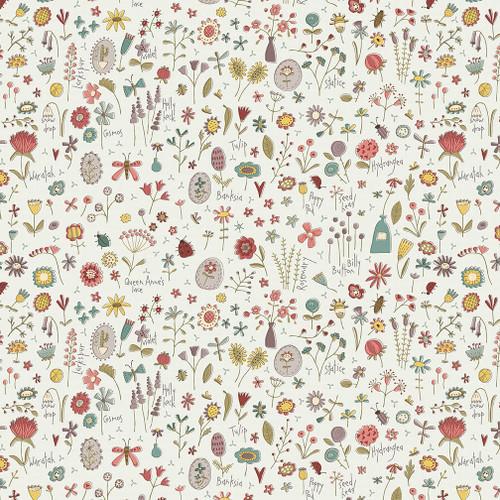 Idee Ago & Filo | Tessuto Market Garden Wild Flower