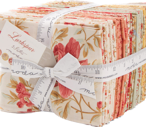 Idee Ago & Filo | Larkspur di 3 Sisters Fat Quarter Bundle