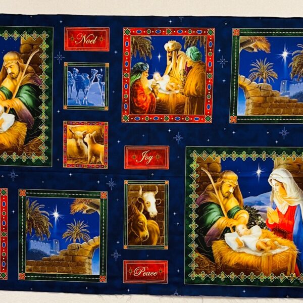 Idee Ago & Filo | Tessuto Pannello Born in Bethlehem