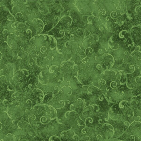 Idee Ago e Filo | Tessuto verde scuro Filigrana