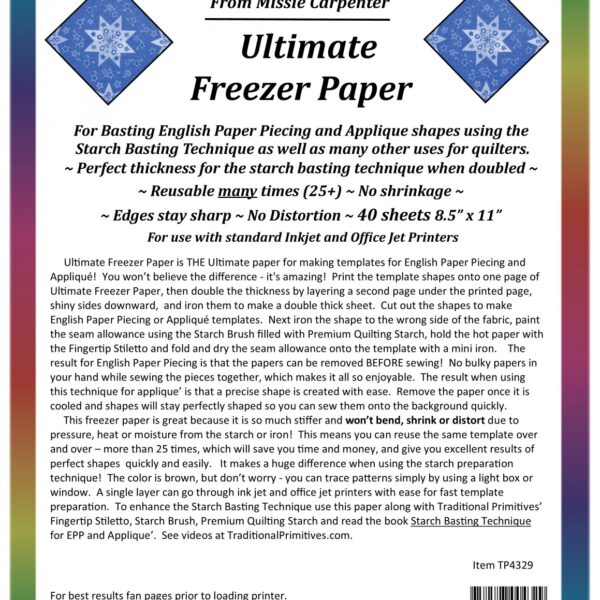 Idee Ago e Filo | Freezer Paper