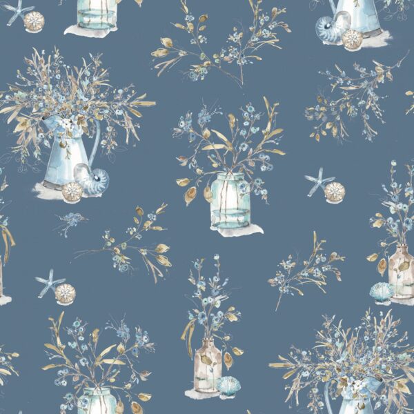 Idee Ago e Filo | tessuto Blue Escape Coastal Colonial