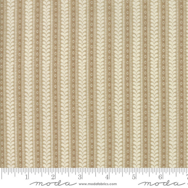Tessuto La Vie En Rouge Stripe Pearl French General