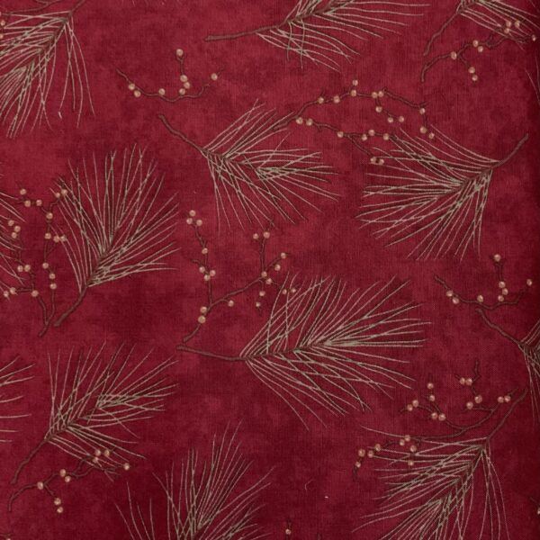 Tessuto Holiday in Pines Holly Taylor moda Fabricsm