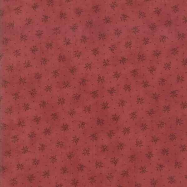 Tessuto Memoirs Rosebud Rosso