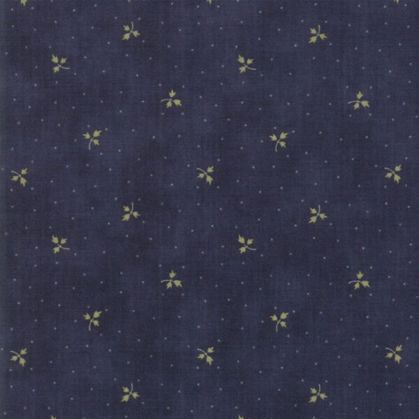 Tessuto Memoirs Sprigs Blu 3Sister Moda Fabrics