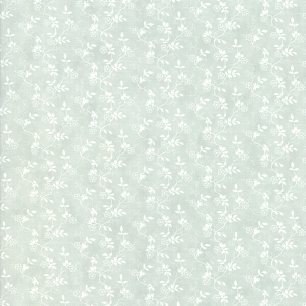Tessuto Rue 1800 Cecille Robin Eggs Acqua