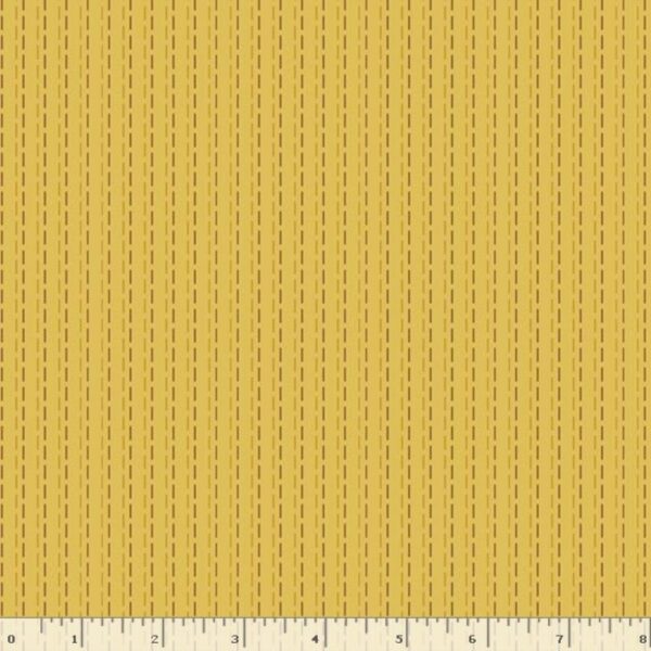 Tessuto Primrose Garden Weaves Stitch Yellow Marcus