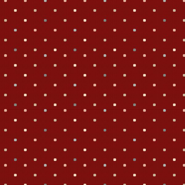 Tessuto Primrose Garden Weaves Red Marcus