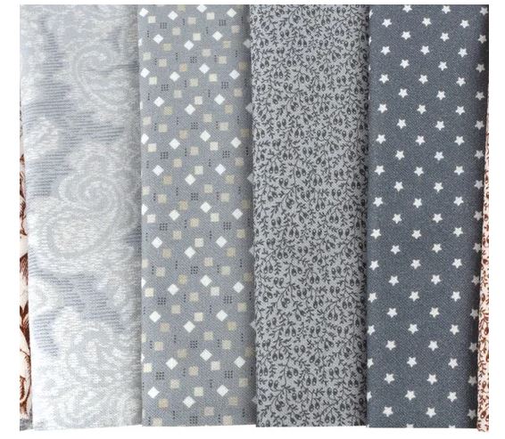 Collezione Home n. 4 Fat quarter azzurri Marcus Fabrics