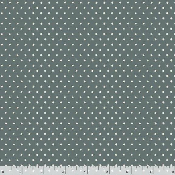 Tessuto Home di Timeworn Toolbox Marcus Fabrics Star Lights Cream Blue