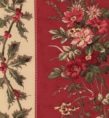 Tessuto Winter Green Holiday 3Sister Moda Fabrics