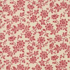 Tessuto La Vie En Rouge Pearl Garance Belle French General