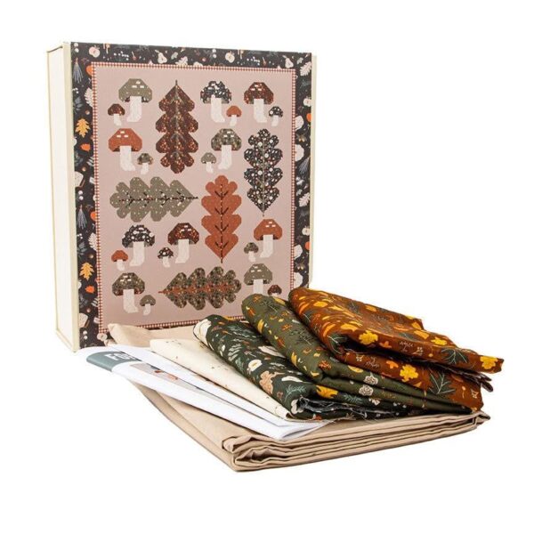 KIT Pumpkin Spice Forest Fungi Quilt Riley Blake Designs