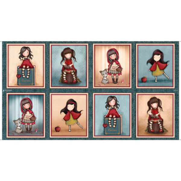 Pannello My Story Girl Santoro Gorjuss per Quilting Treasures