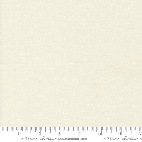 Tessuto Dear Santa White- Primitive Gatherings Moda Fabrics
