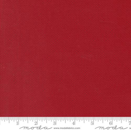 Tessuto Dear Santa Tonal Crimson - Primitive Gatherings Moda Fabrics