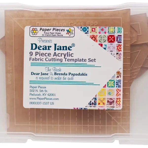 Set mascherine per Dear Jane Paper Pieces