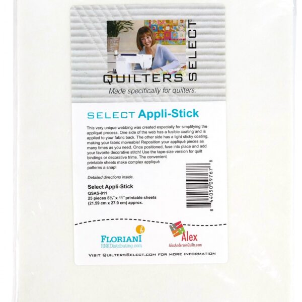 Fogli Fliselina adesiva Select Appli-Stick