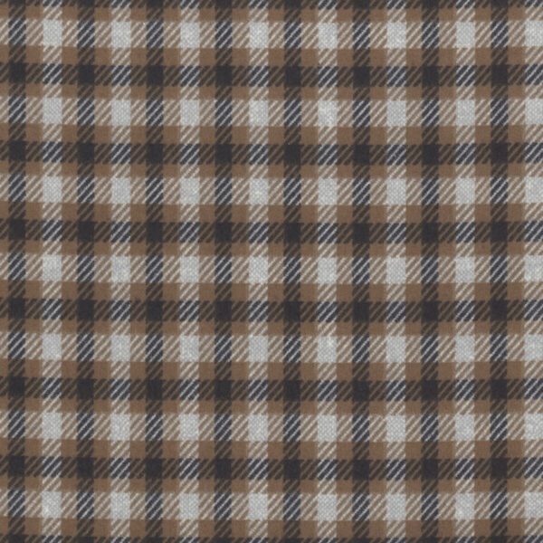 Tessuto Farmhouse Flannell III Pewter Primitive Gatherings Moda Fabrics