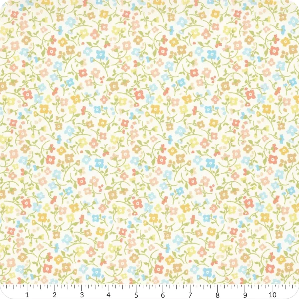 Tessuto Dainty Meadow Porcelain Moda Fabrics