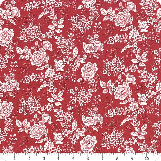 Tessuto Tranquility Cranberry Kim Diehl Henry Glass