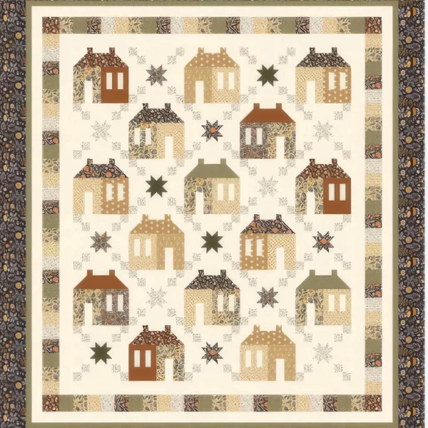 Kit Maisons de Patchwork Quilt Riley Blake