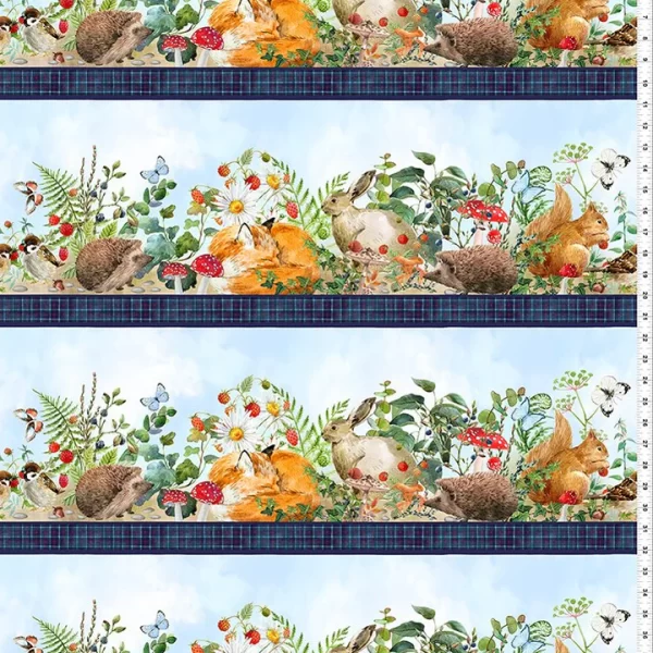 Tessuto Bordi HedgeHog Hollow In the beginning fabrics