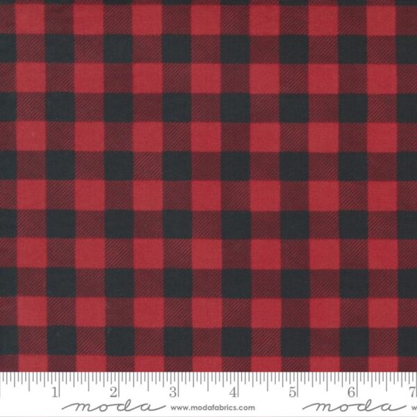 Tessuto Holly Berry Tree Farm Berry Red Moda Fabrics