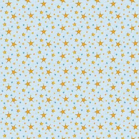 Tessuto Star Splendor Light Blue Benartex