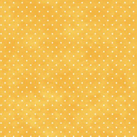 Tessuto Saffron Classic Dots Maywood Fabrics
