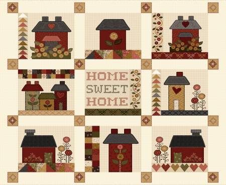 Pannello Home Sweet Home Henry Glass