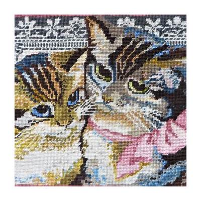 Kit Mezzopunto Victorian Cats di Kaffe Fassett
