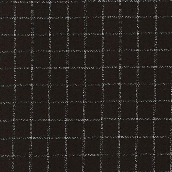 Tessuto in Flanella Primo Plaids Black & White Marcus Fabrics quadri nero