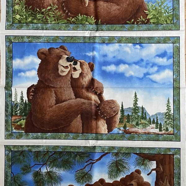 Pannello Buddies Laughing Bear Art - Forest Friends