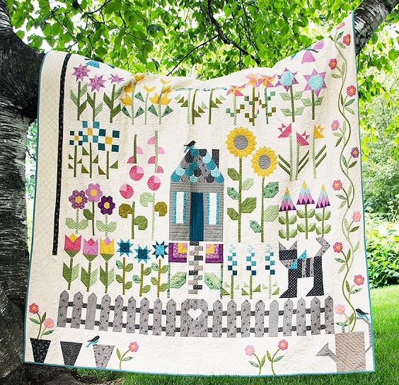 Libro per quilt giardino