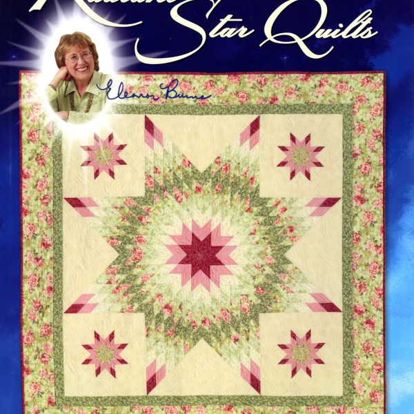 Libro Radiant Star Quilts di Eleanor Burns di Quilt in a Day