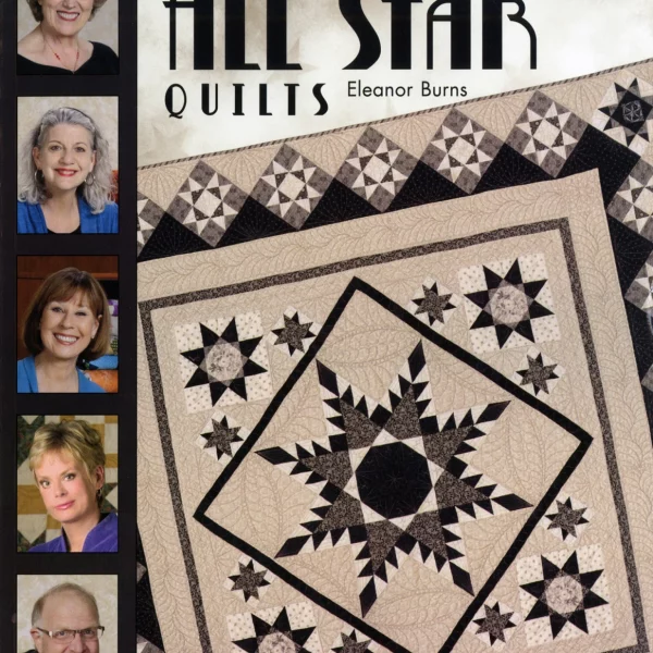 Libro All Star Quilts di Eleanor Burns Quilt in a Day
