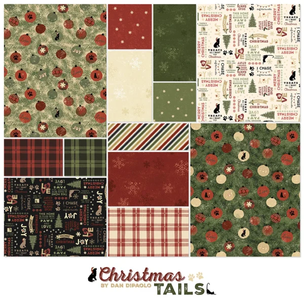 Fat Quarter Christmas Tails