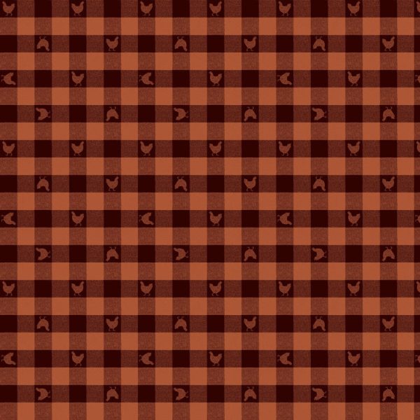 brick Backyard BBQ Chicken Plaid