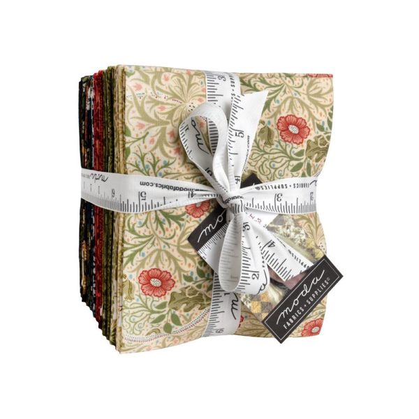 Pacco di Fat Quarter Morris Muse di Barbara Brackman Moda Fabrics