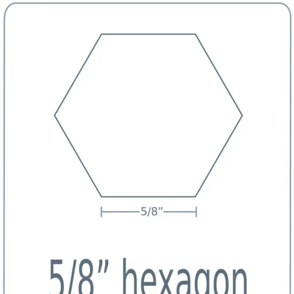 Sagome esagoni per paper piecing